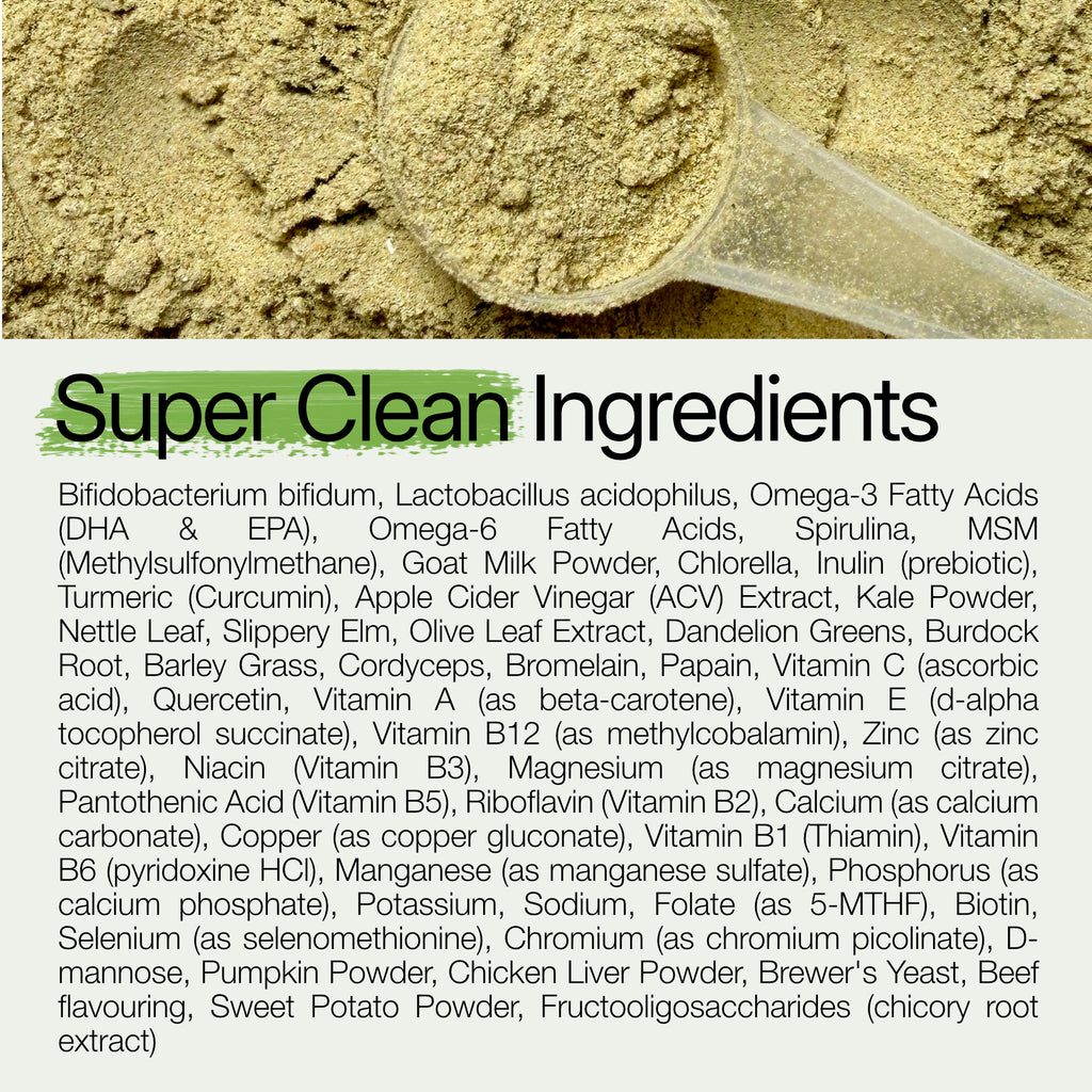 50-in-1 super supplement powder — for Cats & Dogs