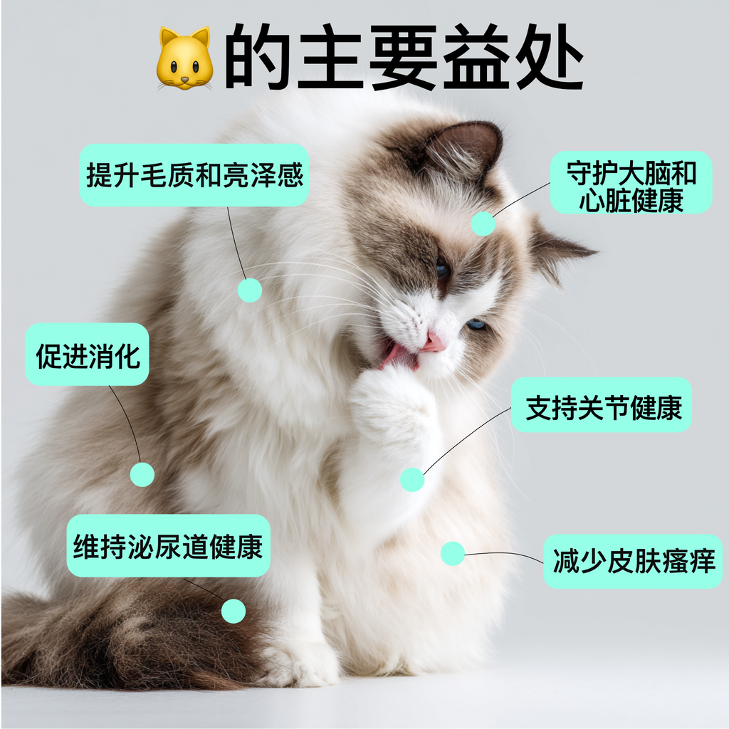 50 合 1 全方位营养配方——专为猫咪与狗狗打造